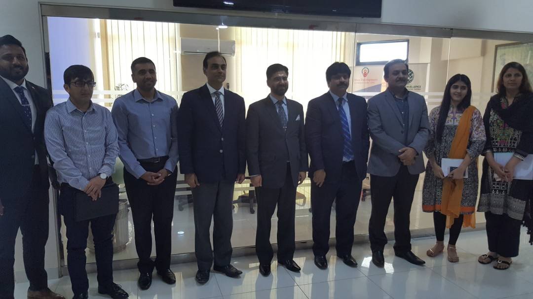 Delegation from Gilgit visiting COE-CPEC